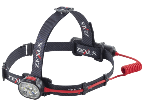 冨士灯器 ゼクサス LED ヘッドライト USB充電タイプ ZX-R380 / ヘッドランプ つり具