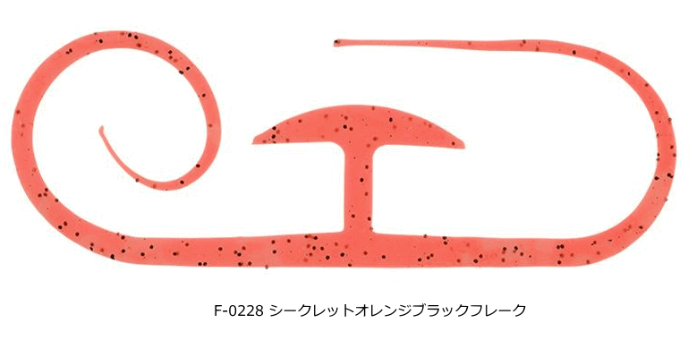 ジャッカル ビンビン玉T+ネクタイ フレアフィネス F-0228 シークレットオレンジブラックフレー