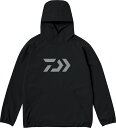 ダイワ ライトストレッチパーカー DE-6725 ブラック Mサイズ daiwa 釣具 (SP) 【GWセール】