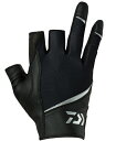 ダイワ CORDURA(R) ジギンググローブ 3本カット DG-7625 ブラック Lサイズ / ウェア 【メール便発送】 釣具 daiwa 【マラソンセール...
