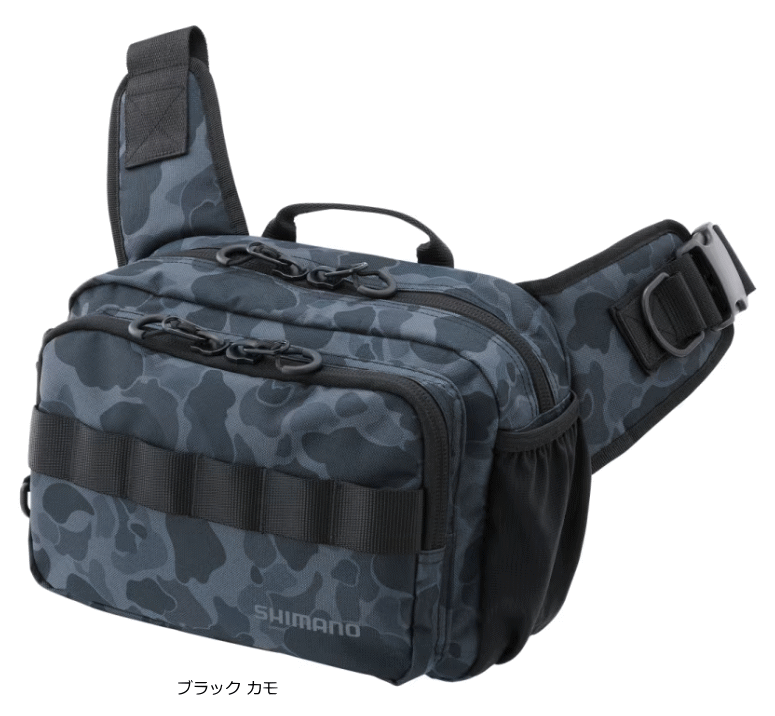 シマノ ショルダーバッグ BS-021T ブラックカモ / タックルバッグ shimano 釣具