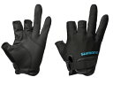 シマノ 01 ベーシック グローブ 3 GL-008Y ブラック XLサイズ / shimano 釣具 【メール便発送】 【GWセール】