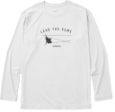 シマノ サンプロテクションTシャツ ロングスリーブ SH-062Y ライトグレー Mサイズ / ウェア shimano 釣具 【マラソンセール】