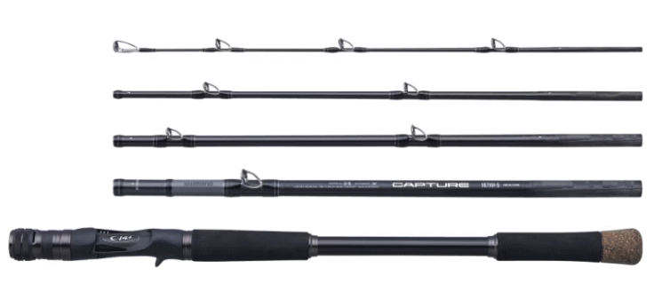 シマノ 25 キャプチャー 167XH-5 ベイトモデル｜バス 怪魚 ロッド shimano