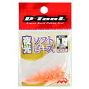 マルシン漁具 夜光ソフトビーズ ピンク 1号 30個入 / 仕掛 【メール便発送】