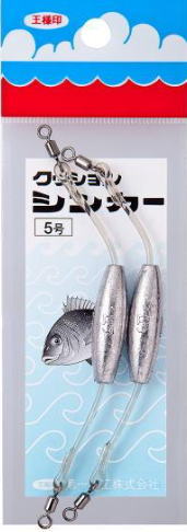 第一精工 クッションシンカー 5号 / 王様印 オモリ 釣具 【メール便発送】