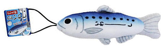 のびおさかな ストラップ #イワシ / カワチ 釣り お魚 フィッシュ アクセサリー 釣具 【メール便発送】