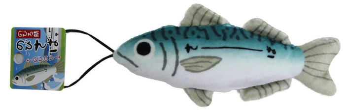 のびおさかな ストラップ #サバ / カワチ 釣り お魚 フィッシュ アクセサリー 釣具 【メール便発送】のサムネイル