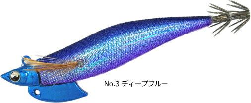 ティップラン エギ 餌木 ウェーブギア エギゼヨ プレミアム TIPRUN 40g 3.5号 No.3 ディープブルー / ボート エギング 【メール便発送】 ...