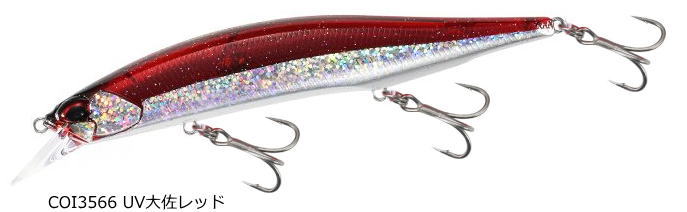 デュオ DUO レアリス ジャークベイト 160S SW #COI3566 UV大佐レッド / ルアー 釣具 【メール便発送】