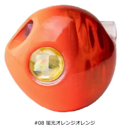 スタート 2step TG Type2 ヘッド 45g #08 蛍光オレンジオレンジ / 鯛ラバ タイラバ 釣具 【メール便発送】