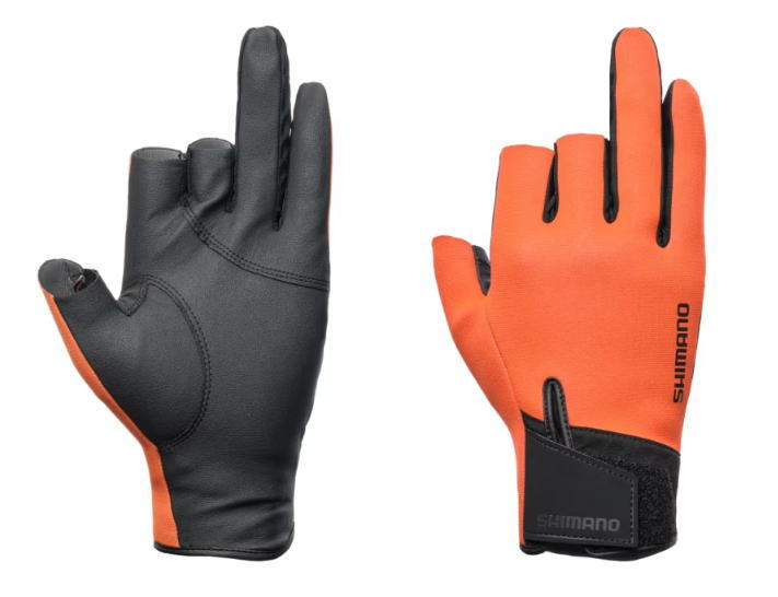 シマノ 03 タイタニューム・アルファ グローブ 3 GL-054Y オレンジ Lサイズ / 手袋 【メール便発送】 shimano 釣具 【期間限定セール】