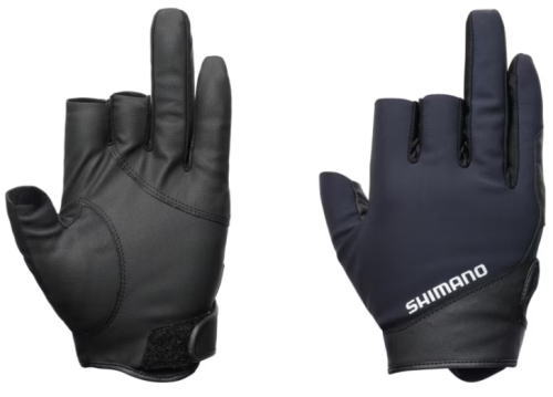 シマノ 01 ベーシックウォーム グローブ 3 GL-070Y ネイビー 2XLサイズ / 手袋 ウェア shimano 釣具 【..