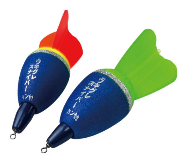 釣武者 浮きグレスナイパー(カン付タイプ) オレンジ / 磯 グレ フカセ ウキ 釣具 【メール便発送】