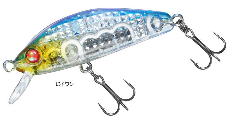 ダイワ 月下美人 夜霧 レーザーインパクト 42S-LI LIイワシ / メバル メバリング ルアー 釣具 【メール便発送】 【歳末セール】