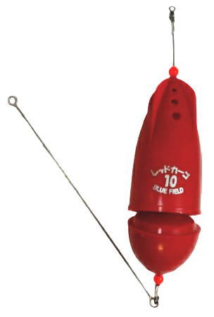 コマセカゴ ウメズ 遠投レッドカーゴ 6号鉛内臓 / カゴ釣り 撒き餌カゴ 仕掛け 釣具