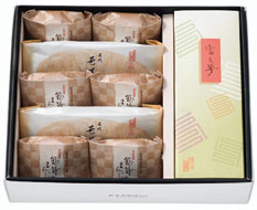 銘菓種々A(釣鐘饅頭×6，名代 芭蕉×2，富久夢 小倉×1，富久夢 抹茶×2，富久夢 栗×2)【楽ギフ_包装】【楽ギフ_のし宛書…