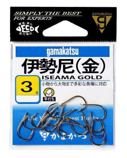 がまかつ 伊勢尼 金 各サイズ 【 ネコポス 】