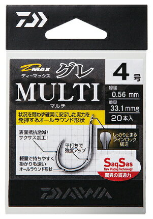 Rakuten - ダイワ ( Daiwa ) D-MAX グレ マルチ（MULTI） 4号 【メール便対応】 【ネコポス】