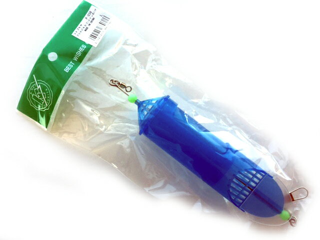 コトブキヤ P-38 プラサビキカゴ（ステン芯） Lサイズ（直径：3．7cm 船サビキ用コマセカゴ）