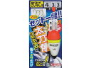 オーナー/OWNER Z-3561 セット一発太刀魚仕掛 (1本針×1組入 替え鈎2本付 堤防タチウオ用ウキ釣り仕掛け)