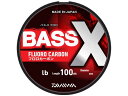 ダイワ／Daiwa バス-X フロロ 100m巻 14lb-18lb カラー：ナチュラル （バス用 フロロカーボンライン）