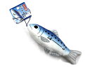 【SS ポイント5倍】カワチ のびおさかな ストラップ イワシ/鰯 (のびる 魚型のぬいぐるみ)