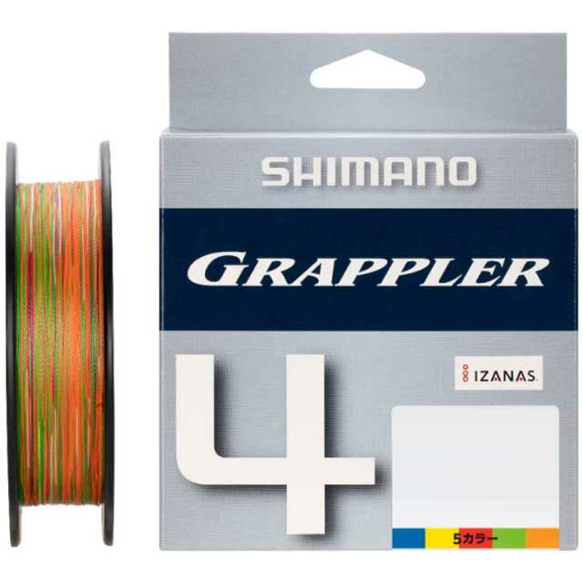 シマノ／SHIMANO　LD-A62W　グラップラー4　200m巻　（10m×5カラー　ジギング用PEライン）
