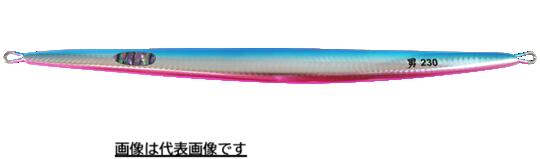 【ホッツ 】HOTS 男ジグ 180g #ブルーピンク【ヒラマサ・メタルジグ】