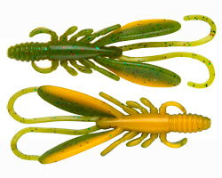 Ecogear Chinu Shokunin Bug Ants 2 inch Sunset Appeal UV (Glow)