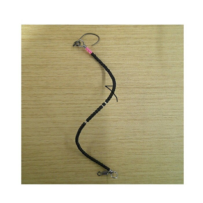 【ウミマスクラフト】 海鱒スパイラル Hunter 1.5g　#23桜ブラック(左巻き) 【エリアトラウト】