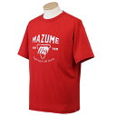 楽天つり具トビヌケ【マズメ】MZAP-583　mazume プライムフレックスTシャツ Relax fit　レッド　Lサイズ