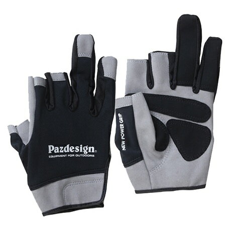 【パズデザイン】PGV-050 3Fレス・サーモスタットグローブ 　ブラックホワイト 　Lサイズ