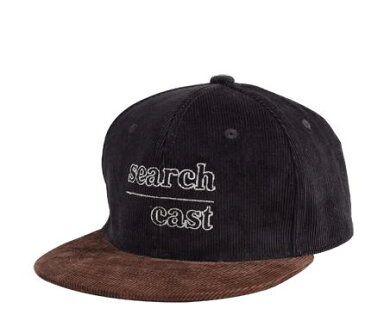【双進】No.8783 RBB コーデュロイキャップ ブラック