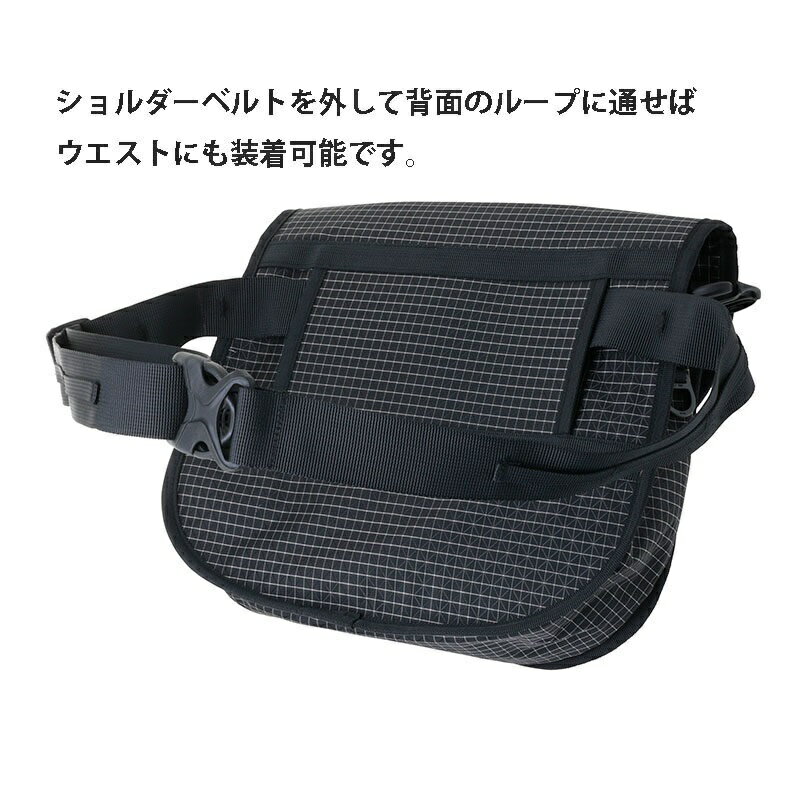 【リトルプレゼンツ】OB-16 エギバッグ　#クロスブラック（CBK）