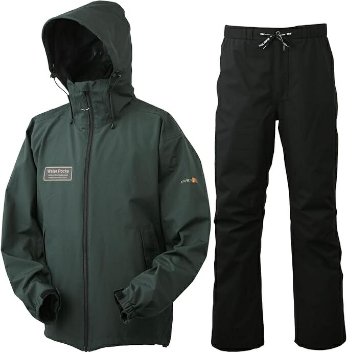 Fishing Vests - 【オレンジブルー】WRRS-2101 WRレインスーツ　アーミーグリーン　LLサイズ【透湿防水】