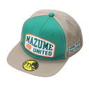 【マズメ】MZCP-540 mazume FLAT CAP ヴィンテージ グリーン