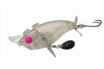 【ジャッカル】爆音ポンパドール鯰カスタム YBシークレットクリアー【ナマズ】