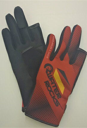 【オレンジブル－】WRGL-F2221　WRネオプレーングローブ　2C　レッド　Lサイズ