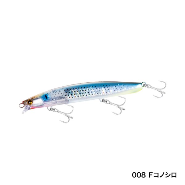 Minnow Plug - 【シマノ】XF-113UヒラメミノーSR130F FB　#008Fコノシロ
