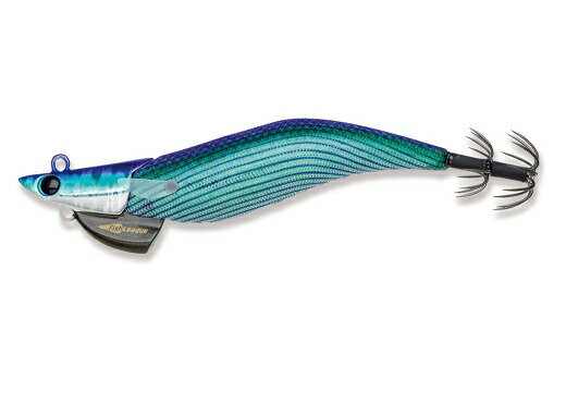 【マルキュー フィッシュリーグ 】エギリーダートマックス TRZ3.5号 30g #TZ05パープルボーダーグリーン