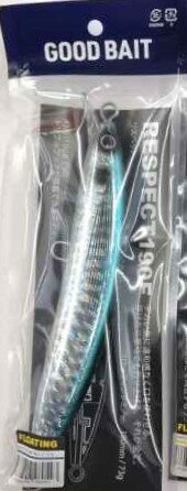 Minnow Plug - 【グッドベイト】GOOD BAIT　RESPECT190F　#トビウオ