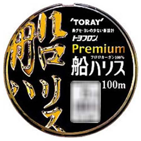 【東レ(TORAY)】 トヨフロン プレミアム船ハリス 100M 2号 ナチュラル