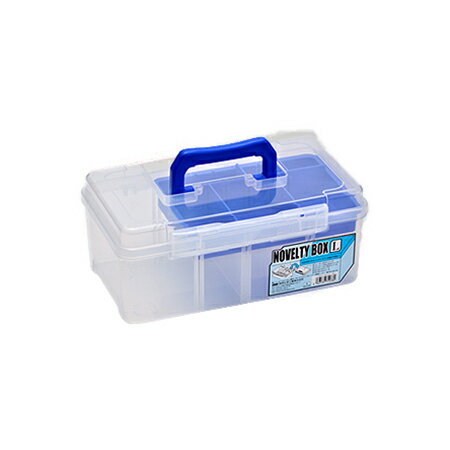 【 明邦化学工業 】 ノベルティーBOX(L) ブルー 釣り ケース