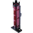 【 明邦化学工業 】 ロッドスタンドBM-250Light クリアレッド×ブラック