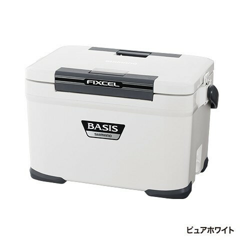【シマノ(SHIMANO)】フィクセル ベイシス 220 UF-022N ピュアホワイト クーラーボックス