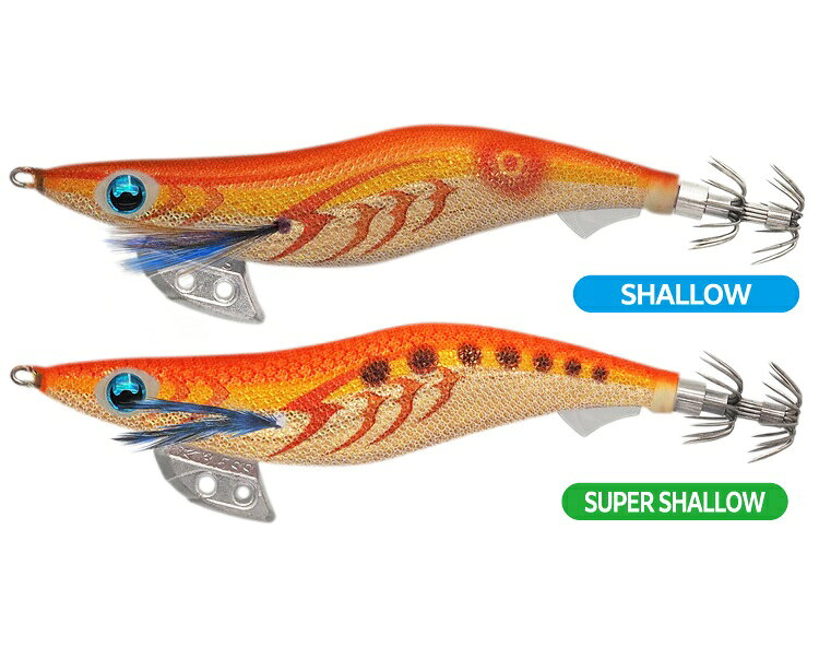 【ヤマシタ（YAMASHITA）】エギ王 K 3号シャロー 002 キャロットゴールド