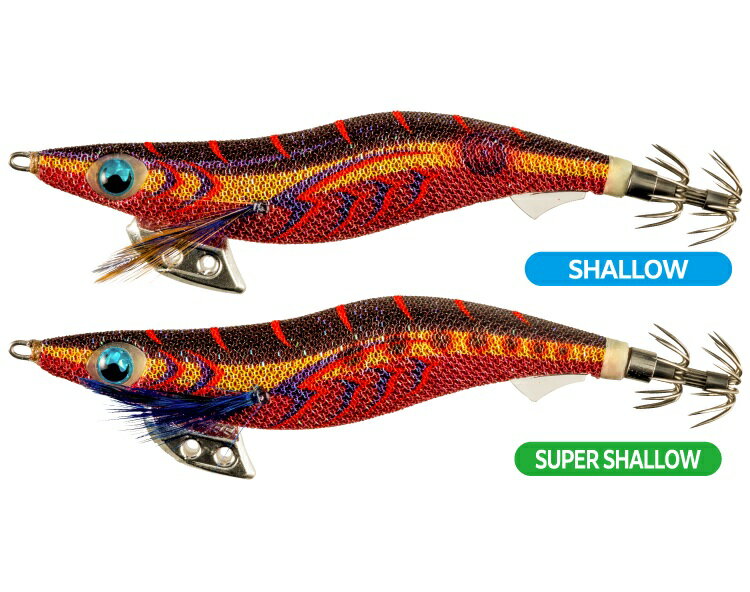 【ヤマシタ（YAMASHITA）】エギ王 K 3.5号シャロー 080 ボルカノロック