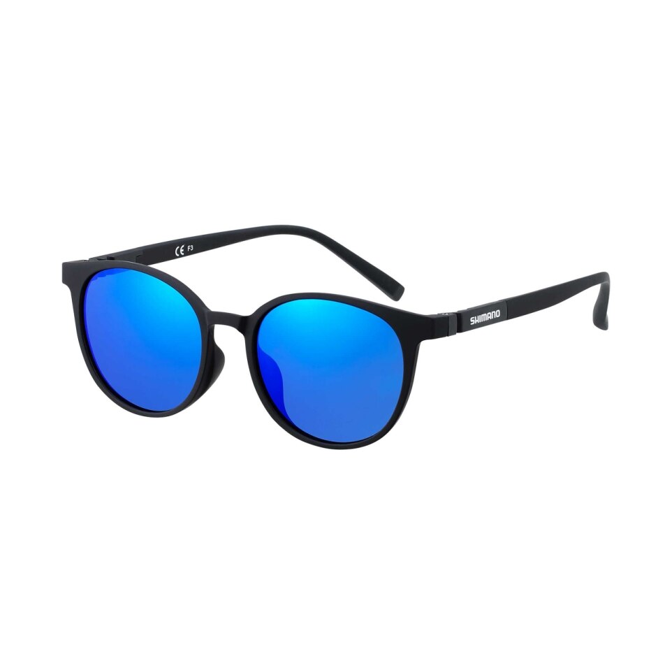 【シマノ(SHIMANO)】ボストングラス01[UJ-051Y] ブルーミラー 偏向グラス　サングラス