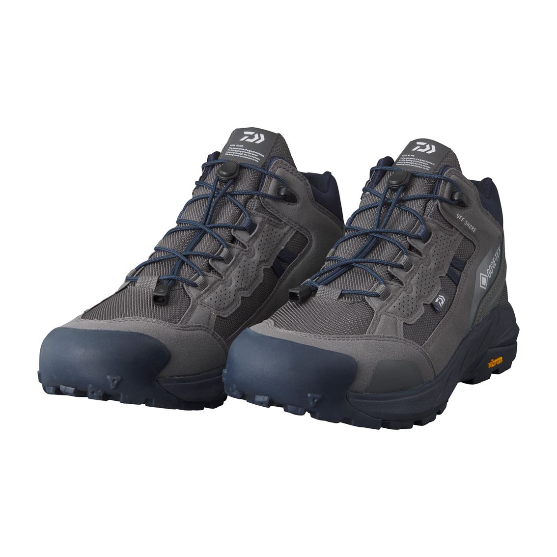 【ダイワ(DAIWA)】DS-2301G-ID（ラジアルソール） GORE-TEX オフショアシューズ ミッドカット グレー 2..